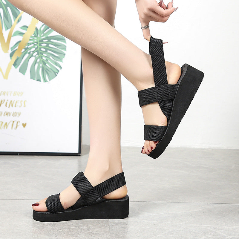 Women's High-Heeled Slide Sandals