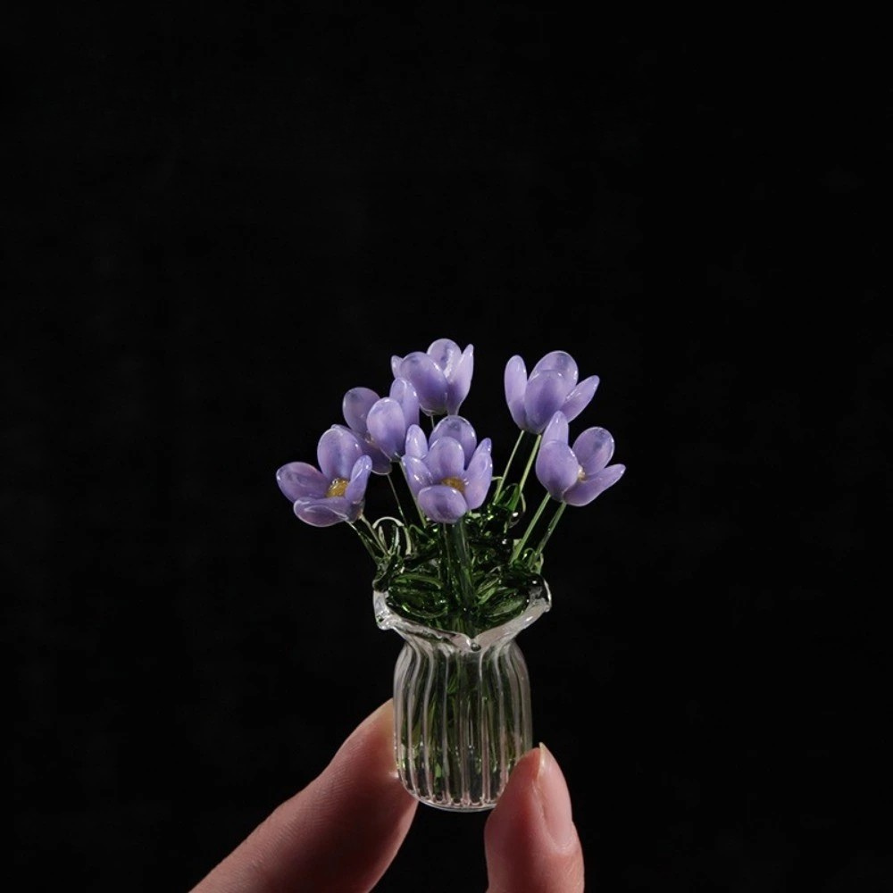 Glass Flower Bouquet
