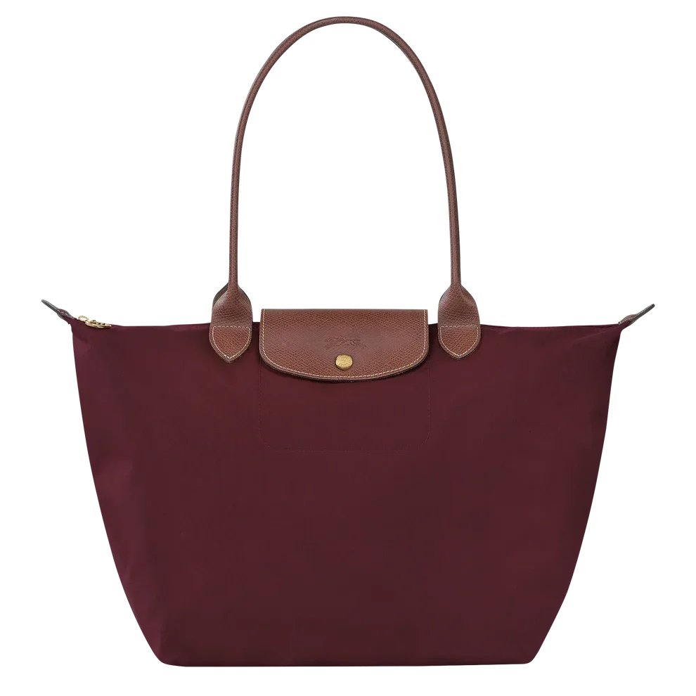 Premium Foldable Nylon Bag | Burgundy