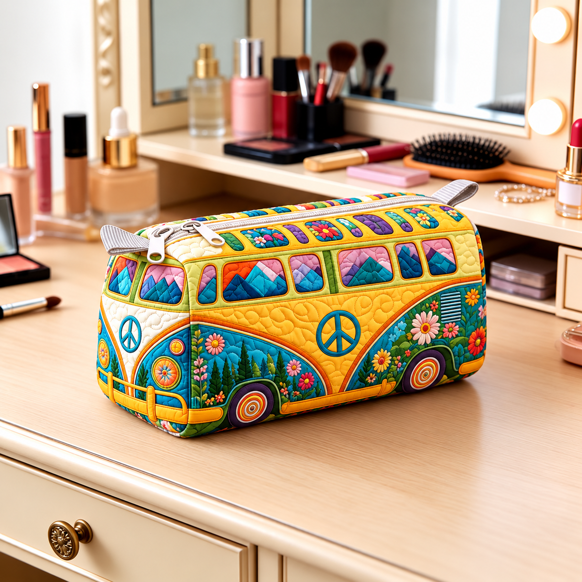 SUNTRAIL | RETRO MOUNTAIN CAMPER COSMETIC BAG