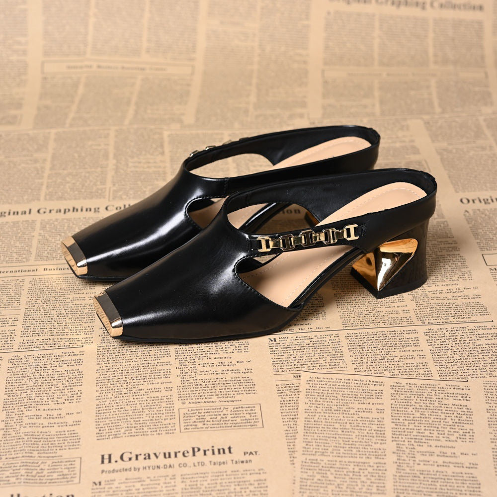 Hollow-out women's shoes