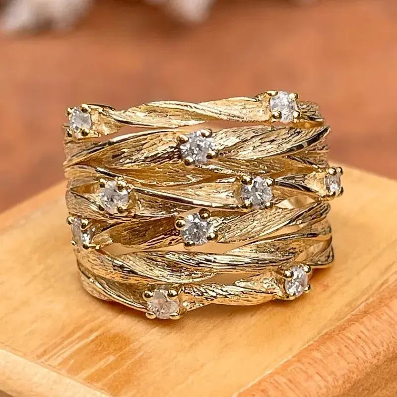 Vintage Gold-Tone Ring
