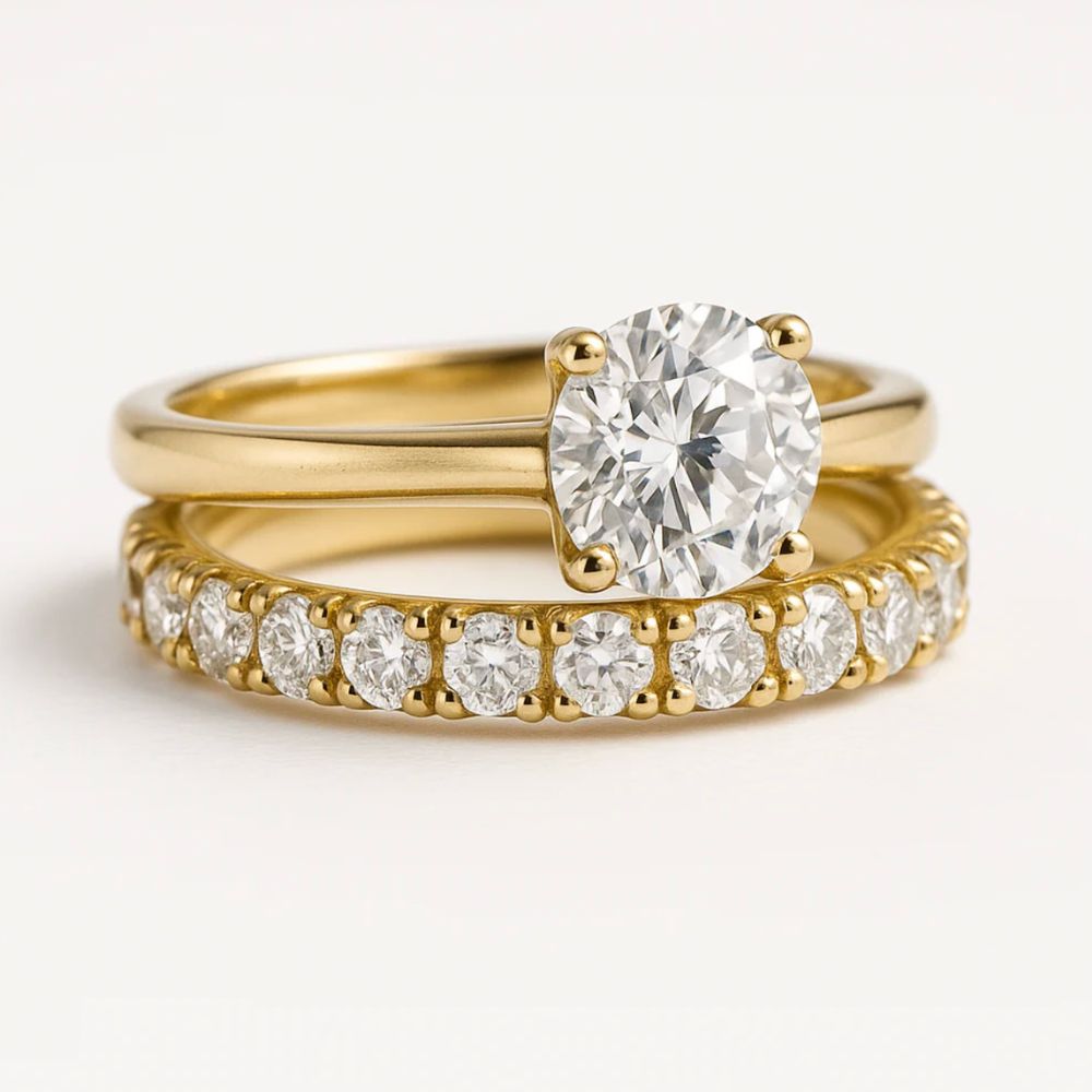 Savaya Gold-Tone Ring Set