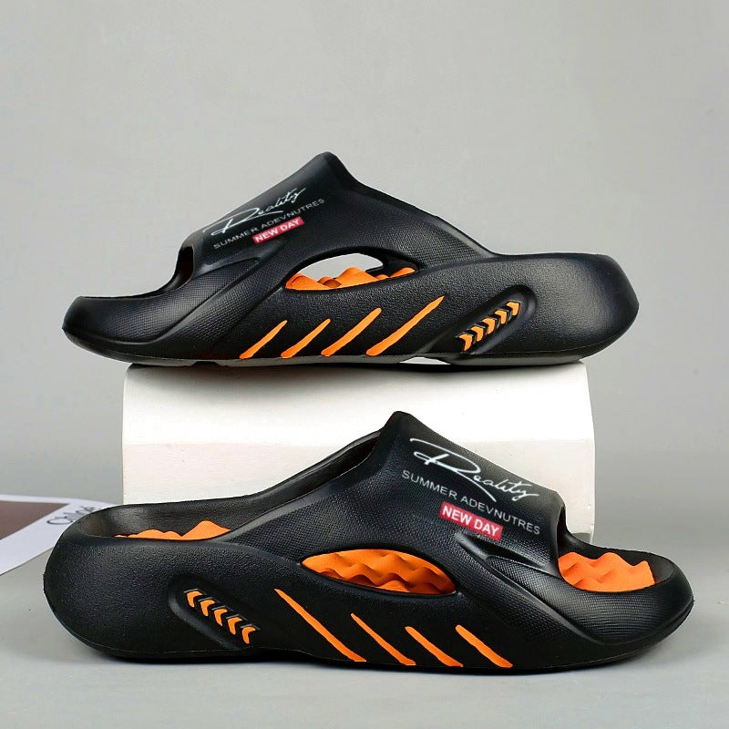 Men's Non-Slip Wool Slides